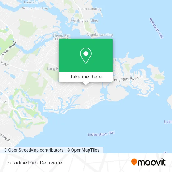 Paradise Pub map