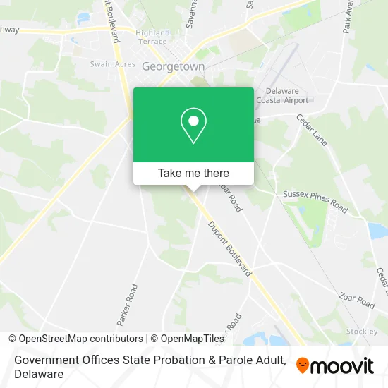 Government Offices State Probation & Parole Adult map
