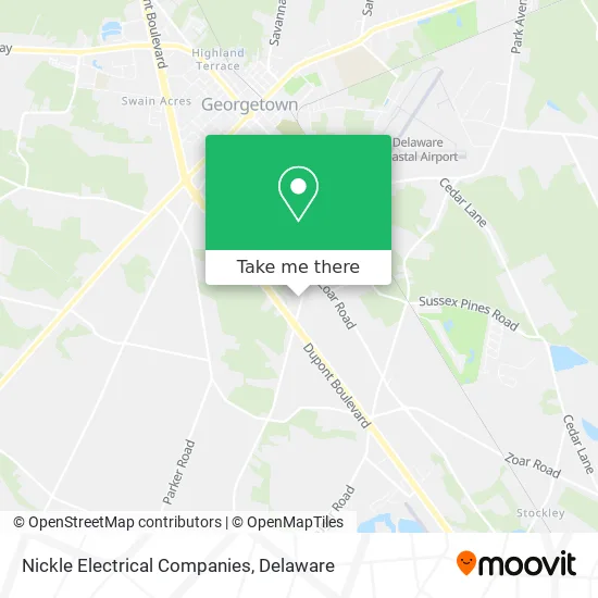 Nickle Electrical Companies map
