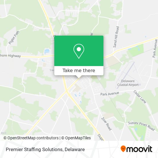 Premier Staffing Solutions map