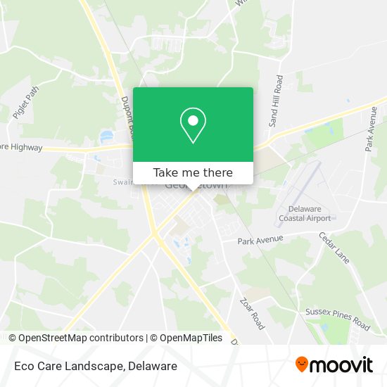 Mapa de Eco Care Landscape