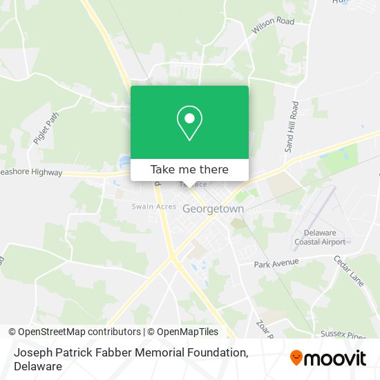 Joseph Patrick Fabber Memorial Foundation map