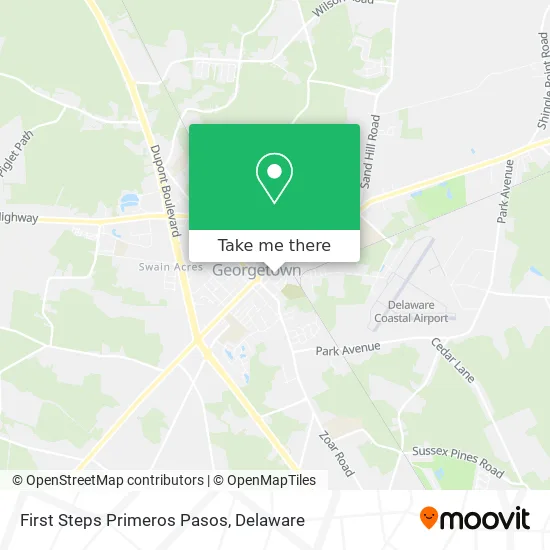 First Steps Primeros Pasos map