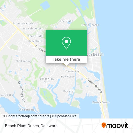 Mapa de Beach Plum Dunes