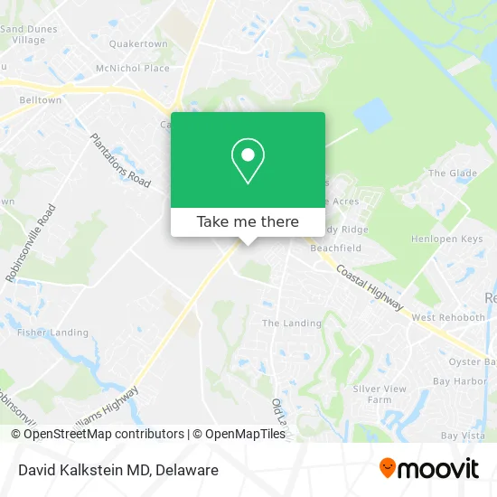 David Kalkstein MD map