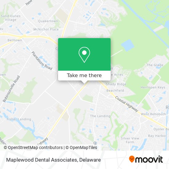 Mapa de Maplewood Dental Associates