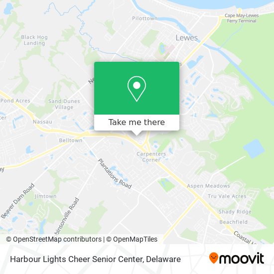 Harbour Lights Cheer Senior Center map