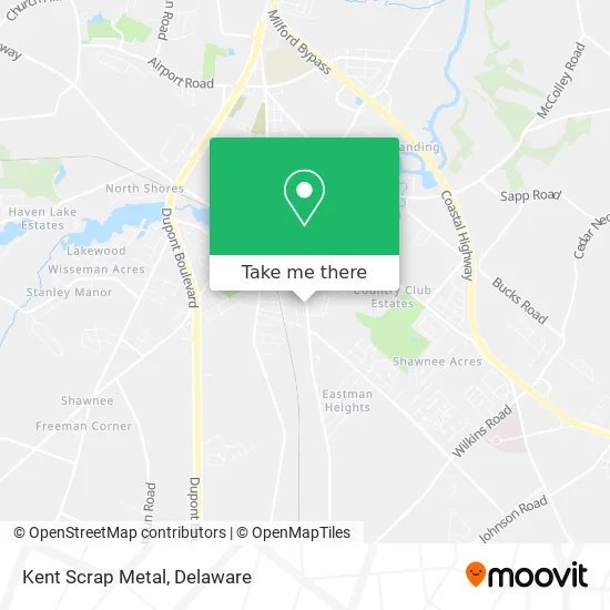 Kent Scrap Metal map