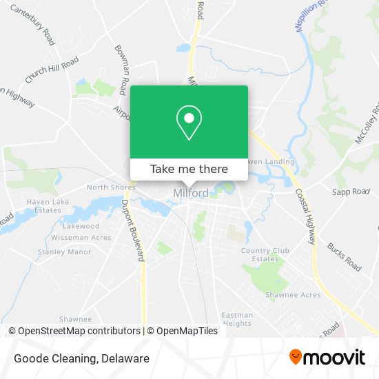 Goode Cleaning map