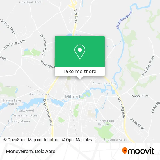 MoneyGram map