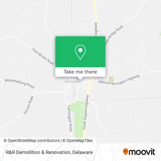 Mapa de R&R Demolition & Renovation