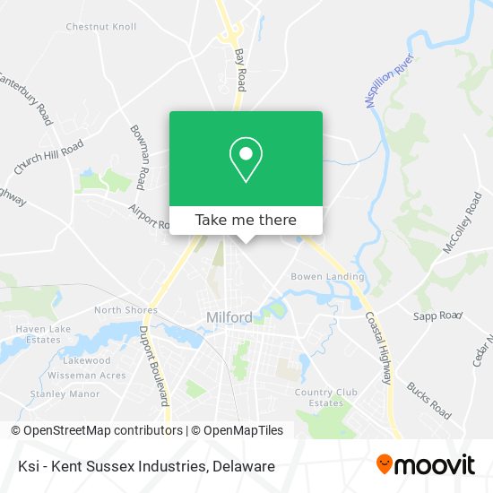 Ksi - Kent Sussex Industries map