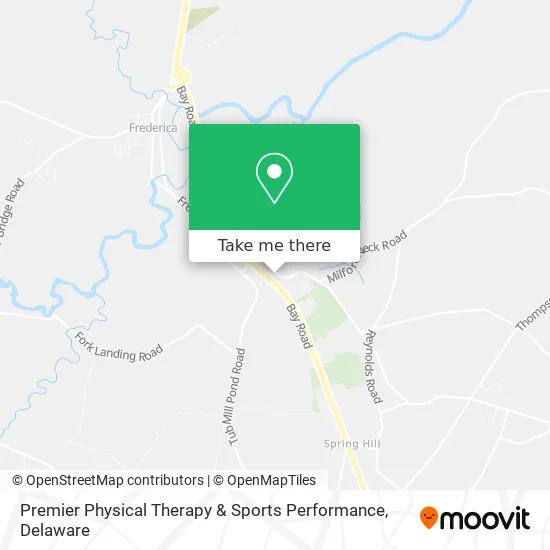 Premier Physical Therapy & Sports Performance map