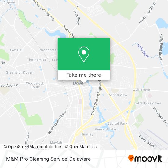 Mapa de M&M Pro Cleaning Service