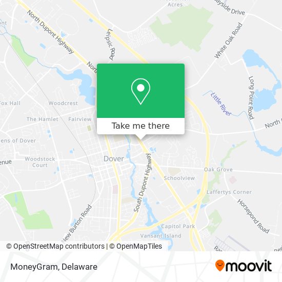 MoneyGram map