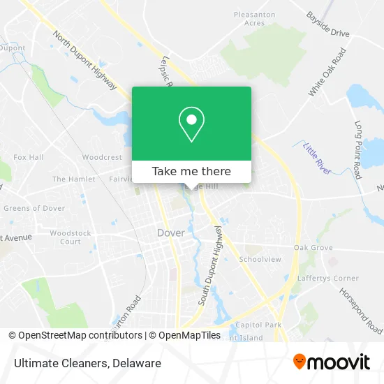 Ultimate Cleaners map