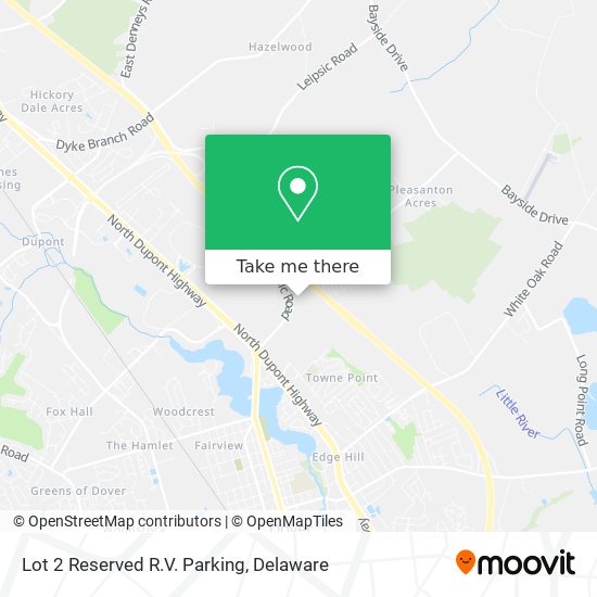 Lot 2 Reserved R.V. Parking map
