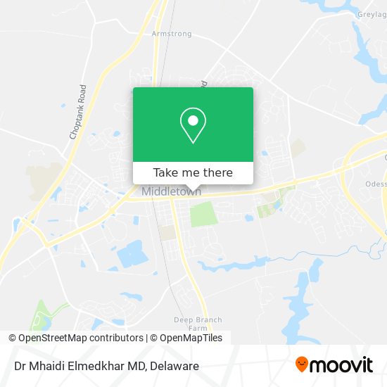 Mapa de Dr Mhaidi Elmedkhar MD