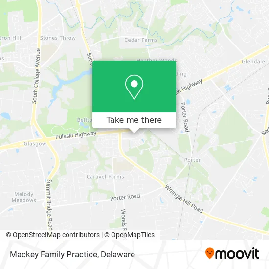 Mackey Family Practice map