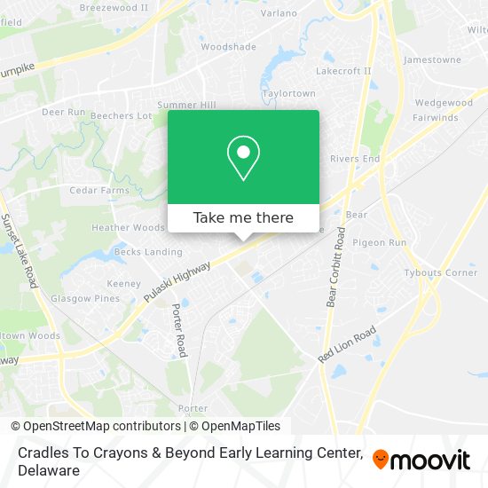 Cradles To Crayons & Beyond Early Learning Center map