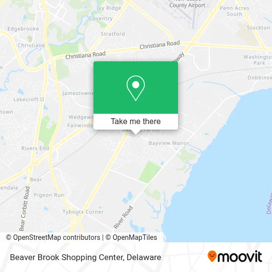 Beaver Brook Shopping Center map