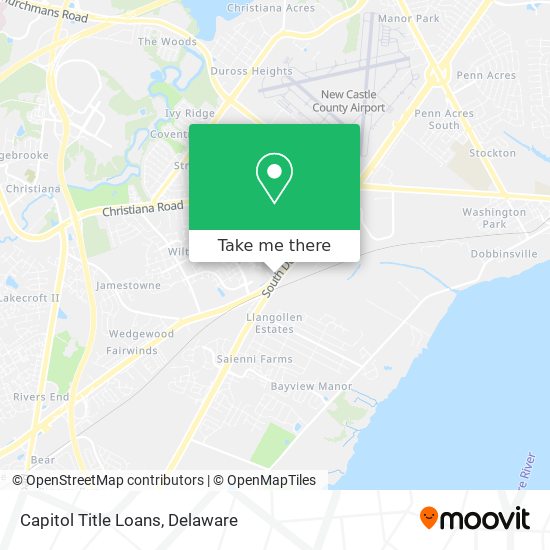 Capitol Title Loans map