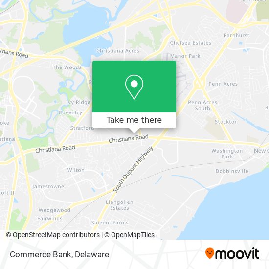 Mapa de Commerce Bank