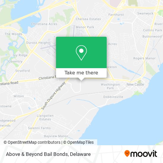 Mapa de Above & Beyond Bail Bonds