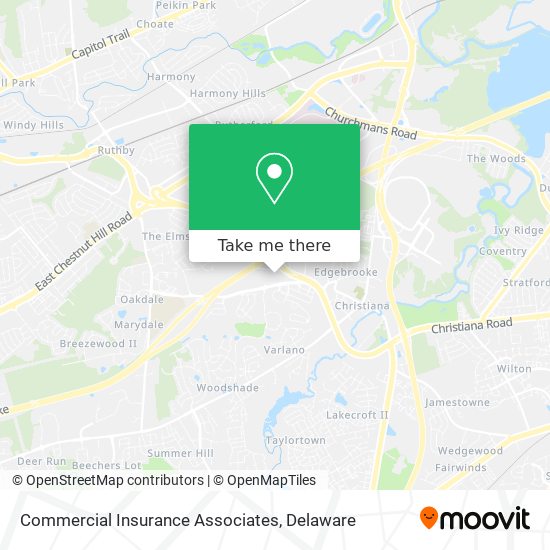 Commercial Insurance Associates map