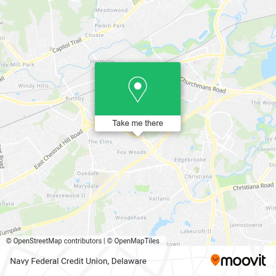 Navy Federal Credit Union map