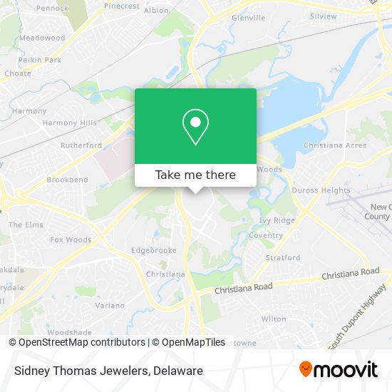 Mapa de Sidney Thomas Jewelers