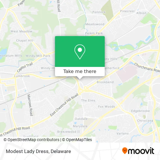 Modest Lady Dress map