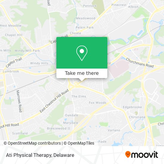 Ati Physical Therapy map