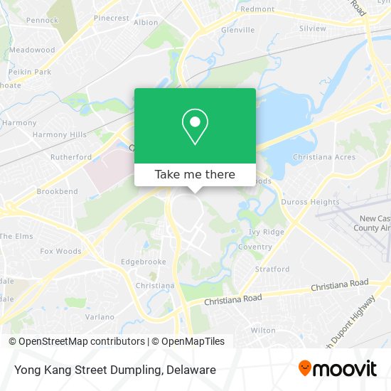 Yong Kang Street Dumpling map