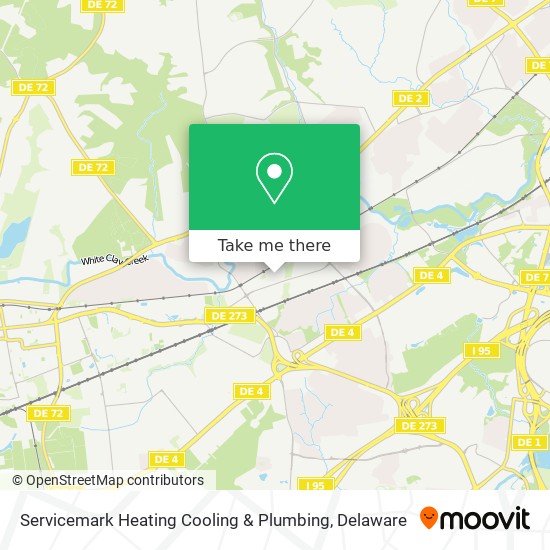 Servicemark Heating Cooling & Plumbing map