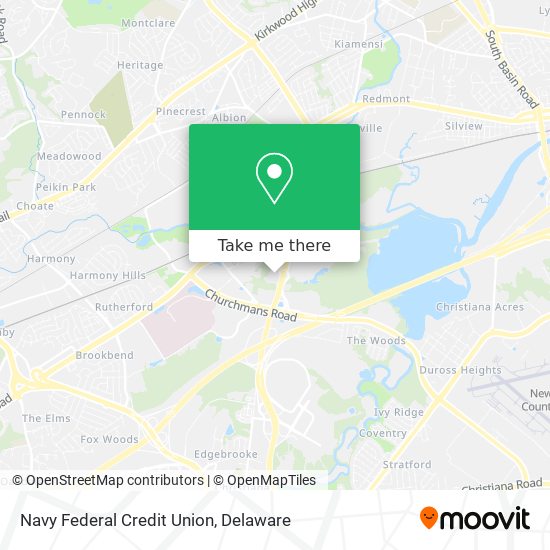 Navy Federal Credit Union map