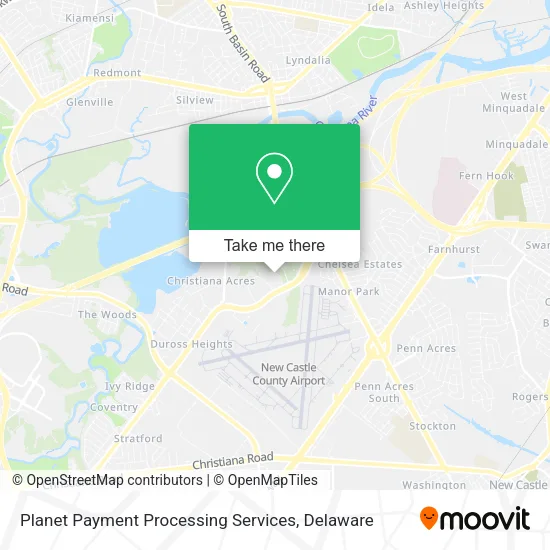 Planet Payment Processing Services map