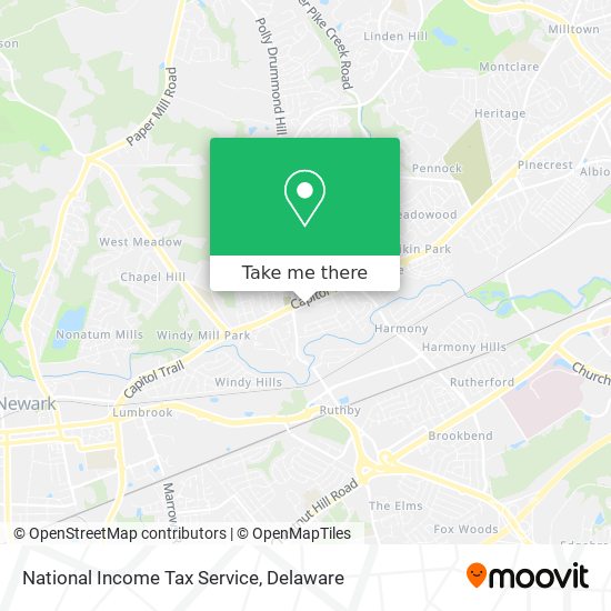 National Income Tax Service map