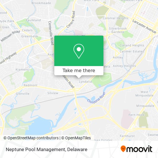 Mapa de Neptune Pool Management