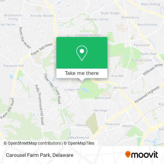Mapa de Carousel Farm Park