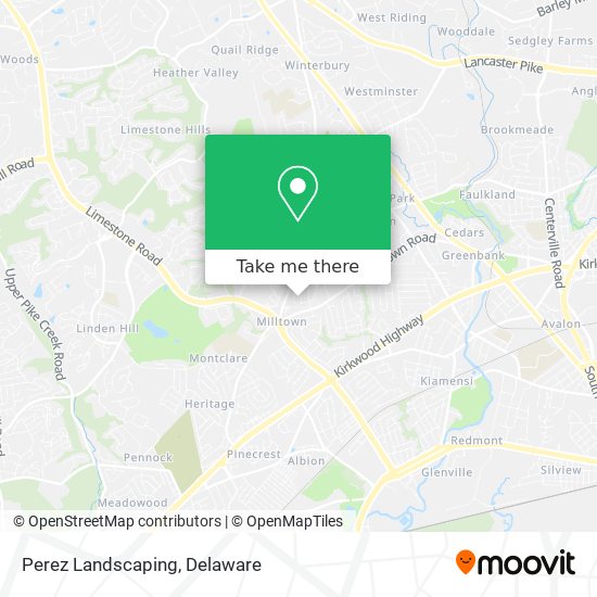 Mapa de Perez Landscaping