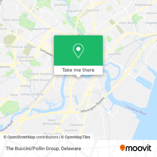 The Buccini/Pollin Group map