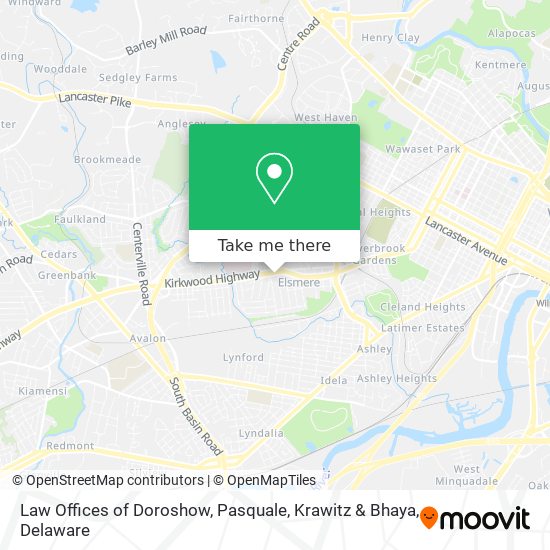 Mapa de Law Offices of Doroshow, Pasquale, Krawitz & Bhaya
