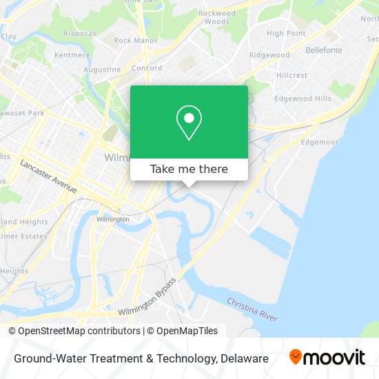Ground-Water Treatment & Technology map