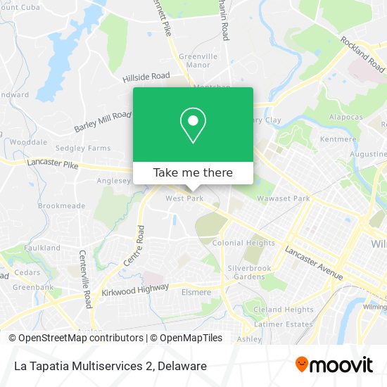 Mapa de La Tapatia Multiservices 2