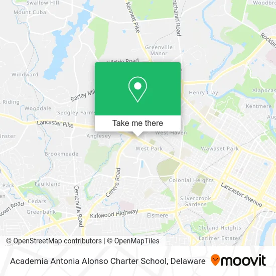 Academia Antonia Alonso Charter School map