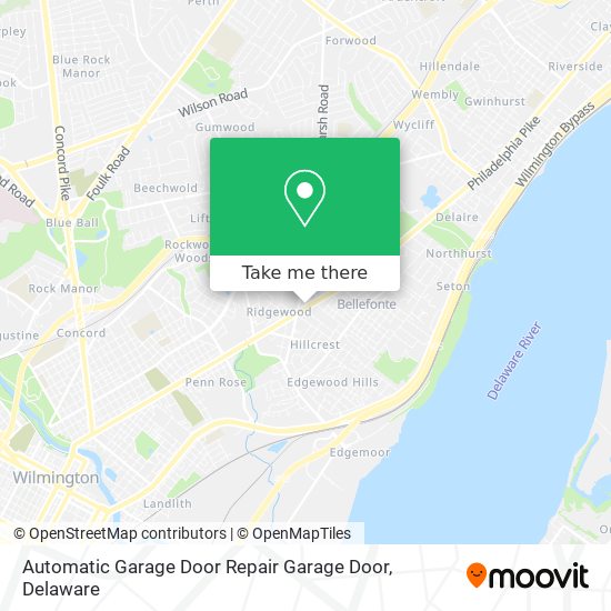 Mapa de Automatic Garage Door Repair Garage Door