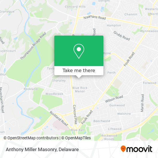 Mapa de Anthony Miller Masonry