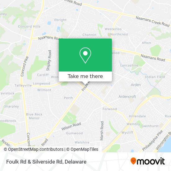 Mapa de Foulk Rd & Silverside Rd