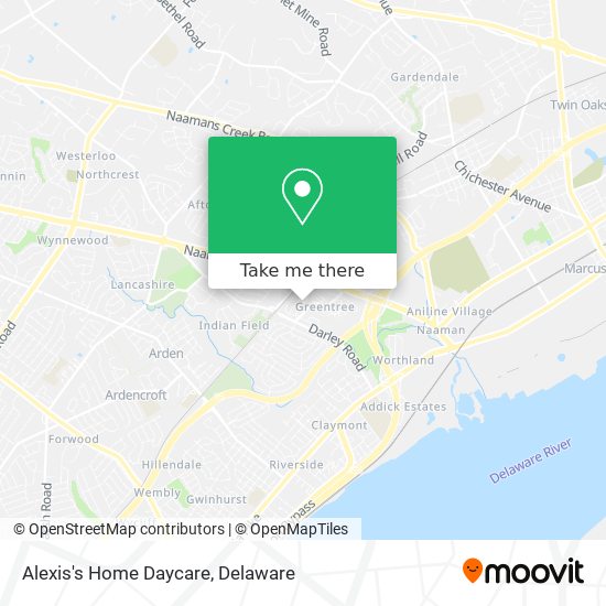 Mapa de Alexis's Home Daycare